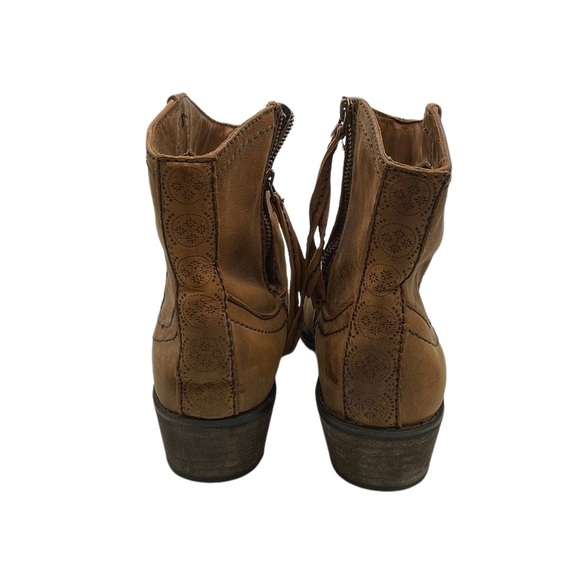 H&M Brown Size 9 (40) Leather Boots - Picture 3 of 3